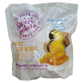 촉촉한 고구마 말랭이 60g, 600g, 1개