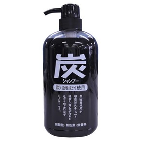 Jun Cosmetic 숯 샴푸, 1개, 600ml