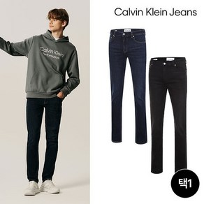 [CK JEANS] 23FW 캘빈클라인진 기모 데님 팬츠 남성 2컬러 택1