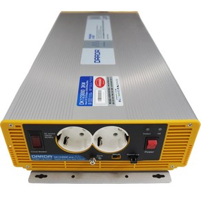 순수정현파 인버터 12V 3000W DK123000 2023년형 다르다 차량용인버터 피앤케이하이테크 정현파 배터리DC12V 국산 정품 안전인증 캠핑카 차박, 1개