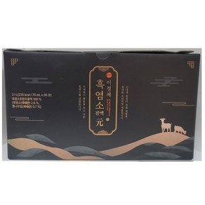 이경제 흑염소 진액 엑기스 5개월분, 150개, 70ml