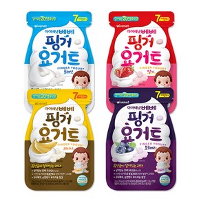 아이배냇 핑거요거트 20g 1개 딸기&요거트, 2개