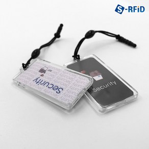 RFID 태그 RF 터치키 보조키 출입키 도어락키 MF UID 복사 아크릴 고리형 태그, MF UID복사 아크릴 태그(No.106T), 1개