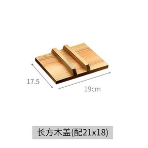 다마고야끼팬 계란말이동팬 주석도금 동프라이팬 21cm 타마고야키팬 다시마끼동팬, 컬러 콤비 18x21cm 우드, 1개
