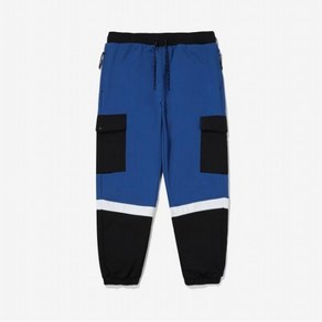 [휠라] [FILA] 유니 루즈핏 화이트락 우븐패치 조거팬츠 (FS2FPE4122X_DBU) (FS2FPE4122X_DBU)