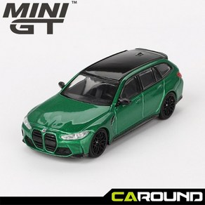 미니지티(764) 1:64 BMW M3 컴피티션 투어링 - 그린 메탈릭