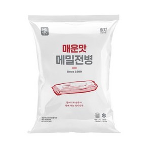 엄지 매운맛 메밀전병 1.2kg 8개묶음, 8개, 단품