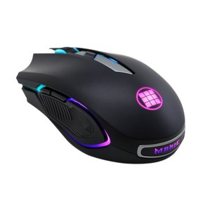 마이크로닉스 RGB PMW3360 게이밍마우스 MANIC G40, 블랙