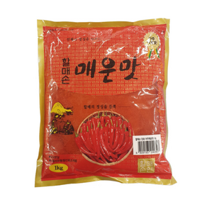 할매손 고추가루 매운맛 1kg 장용, 1개