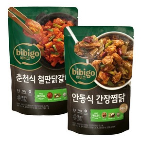 CJ 비비고 춘천식철판닭갈비700gX 1개+안동식간장찜닭700gX 1개 1321137, 설날 선물 비비고 춘천식철판닭갈비700gX 1개+안동식, 5개