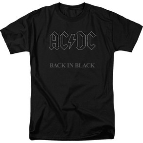 ROCKPANDA ACDC Back In Black 반팔티