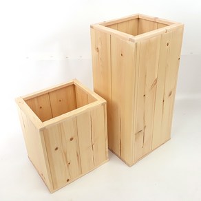 원목 화분 목재 높고 깊은 나무상자 10t, 나무상자HI-14x12x16cm