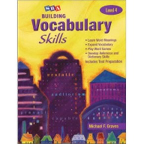 SRA Building Vocabulay Skills Level 4 : Student Book, McGaw-Hill