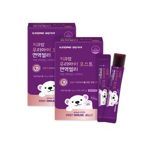 일동 지큐랩 우리 아이포스트 면역젤리 20포 x 2 코스 머치바잉, 300g, 2개