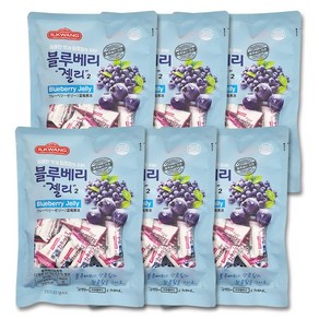 고창 블루베리 젤리 250g 국산 특산품 제리, 6개