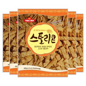 팜스웰 옛날과자 스토리콘 5봉, 5개, 250g