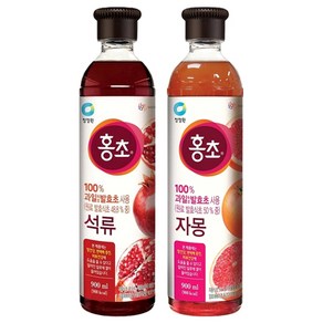 청정원 홍초 900ml 석류1개 +자몽1개, 1개