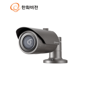 한화비전 QNO-6012R 200만화소 2.8MM IP 실외용 적외선 뷸렛 카메라, 1개