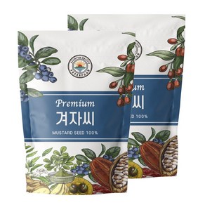 해나식품 겨자씨, 2개, 500g