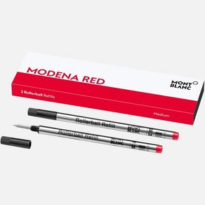 Montblanc REFILL RB M 2x1 MODENA RED PF band, 상세참조