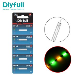 전자찌 배터리 DLYFULL CR311 CR322 CR425 CR435 50개입, 50개, 파랑