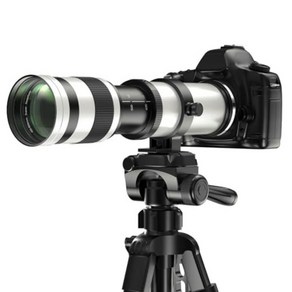 Lightdow 망원 줌 렌즈 420-800mm, 호환되는 캐논 EF-화이트