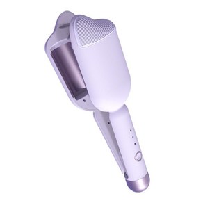 물결고데기40mm 고데기 전문가용 볼륨 웨이브 미용실 봉, 핑크, 5. 110V미국용36mm핑크음이온