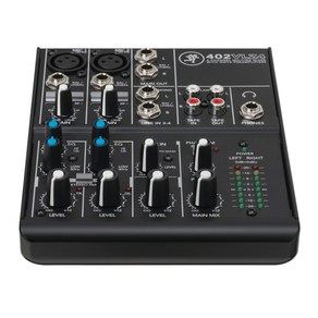 Mackie 402VLZ4 4-channel Ulta Compact Mixe with High Mackie 402VLZ4 고품질 Onyx 프리앰프를 갖춘 4채널 초소형 믹