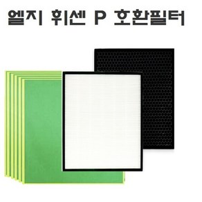 그린엘지 공기청정기필터 호환 p set LA-P182DW 국내산, 1개