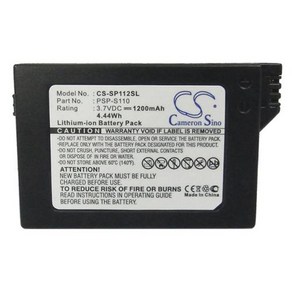 카메론 시노 배터리 소니 PSP 2th Silm Lite PSP2000 PSP3000 PSP3004 PSP3001 PSP3008 PSPS110 1800mAh, 1개, 2)1200mAh