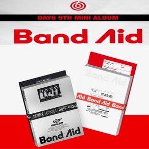 데이식스 앨범 미니 9집 bandaid 밴드에이드 일반반 버전 2종세트, 2EA 1SET