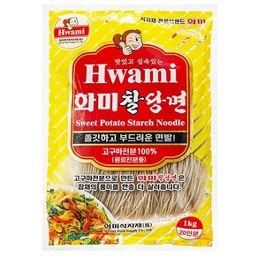 화미 찰당면, 1kg, 4개