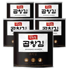 광천김 곱창캔김 30g 5개