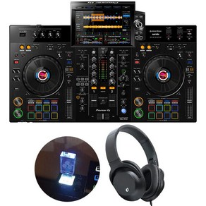 Pionee USB 미디어 대응 DJ 플레이어 XDJ-RX3 + 헤드폰 KHP + USB 메모리×1(8GB) 세트