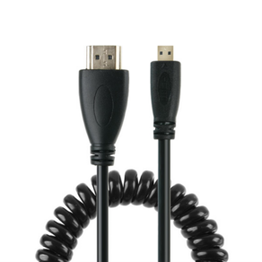 NA814 Coms HDMI to Mico HDMI 스프링 케이블 스프링 30cm ~ 1M, 1개