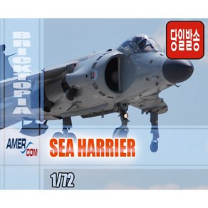 [국내당일발송] AMER 1/72 SEA HARRIER -시해리어 해리어 합금완성품-