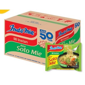 Indofood indomie soto flavou 1box, 50개