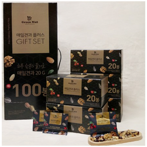 동우농산 매일견과 플러스 오리진 20g x 20봉, 5개