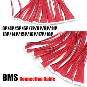 리튬 배터리 보호 보드 연결 와이어 핀 BMS 밸런스 케이블 4P 8P 2.0mm 2.54mm 4S ~ 7S 4P 5P 7P 8P 9P P 4P 5P 7P, spacin 2.0MM W Lock, 5PIN FOR 4S, 1개