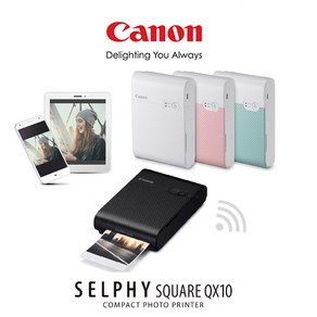 캐논 휴대용 포토프린터 SELPHY SQUARE QX10, 민트