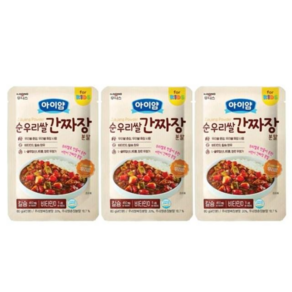 일동후디스 아이얌 순우리쌀 간짜장 파우더 80g x 3개