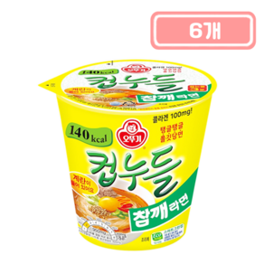 오뚜기 컵누들참깨라면 컵 37.5G x 6개 소컵