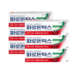 파로돈탁스 데일리 후로라이드 쿨링 민트 치약, 100g, 6개