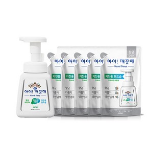 아이깨끗해 핸드워시 키친 250ml용기x1개+200ml리필x5개, 키친향/1250ml, 1세트