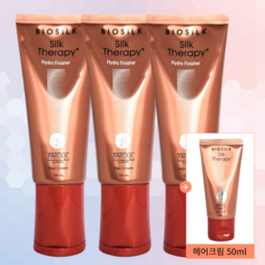 [KT알파쇼핑]실크테라피 하이드로 피니셔 크림 150mlX3+ 50ml 1개