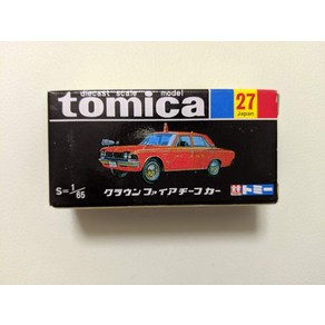 TOMY 토미카 27 크라운 파이어 치프카 30주년 기념(검정 상자)