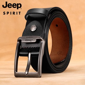 JEEP SPIRIT 캐주얼 소가죽 벨트 BT0345 + 정품 인증 스티커