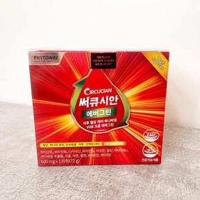 파이토웨이 써큐시안 에버그린 점심용 600mg x 120정 t, 파이토웨이 써큐시안 에버그린 점심용 600mg x 12, 1개