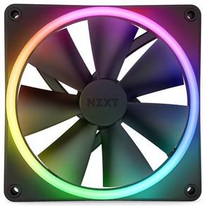 NZXT F140 RGB DUO Matte Black (1PACK) 시스템 케이스 쿨러