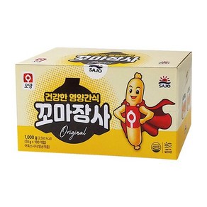 사조오양 꼬마장사 소시지, 10g, 100개